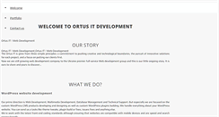 Desktop Screenshot of ortusit.com